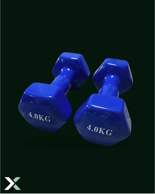 Easy-X At Home Dumbbells 4kg Pair