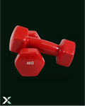 Easy-X At Home Dumbbells 4kg Pair