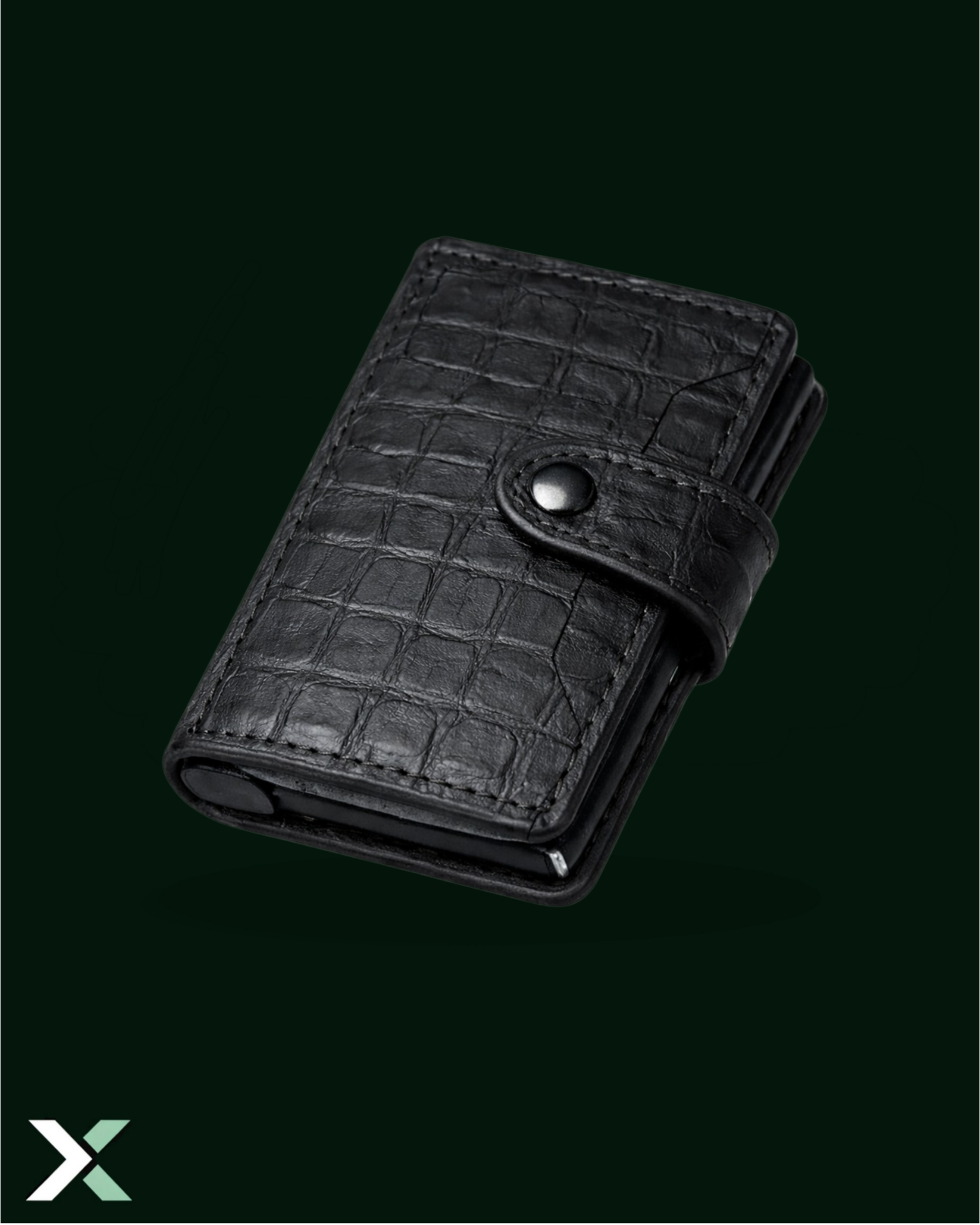 Xotic Leather Alligator Print Men's Wallet