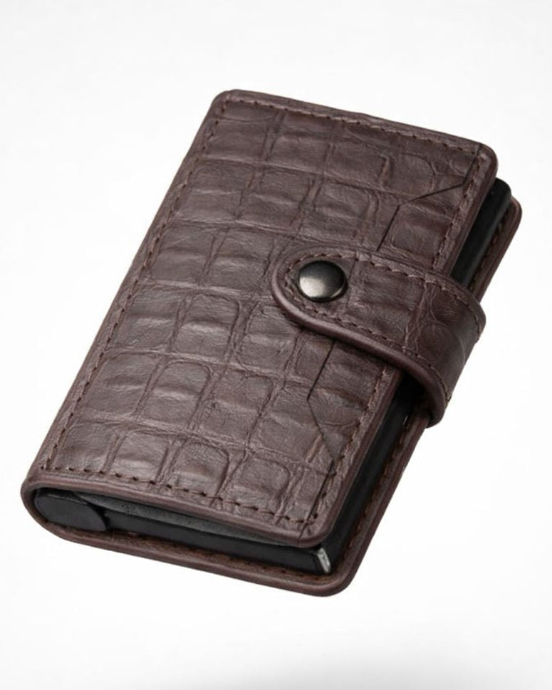 Xotic Leather Alligator Print Men's Wallet