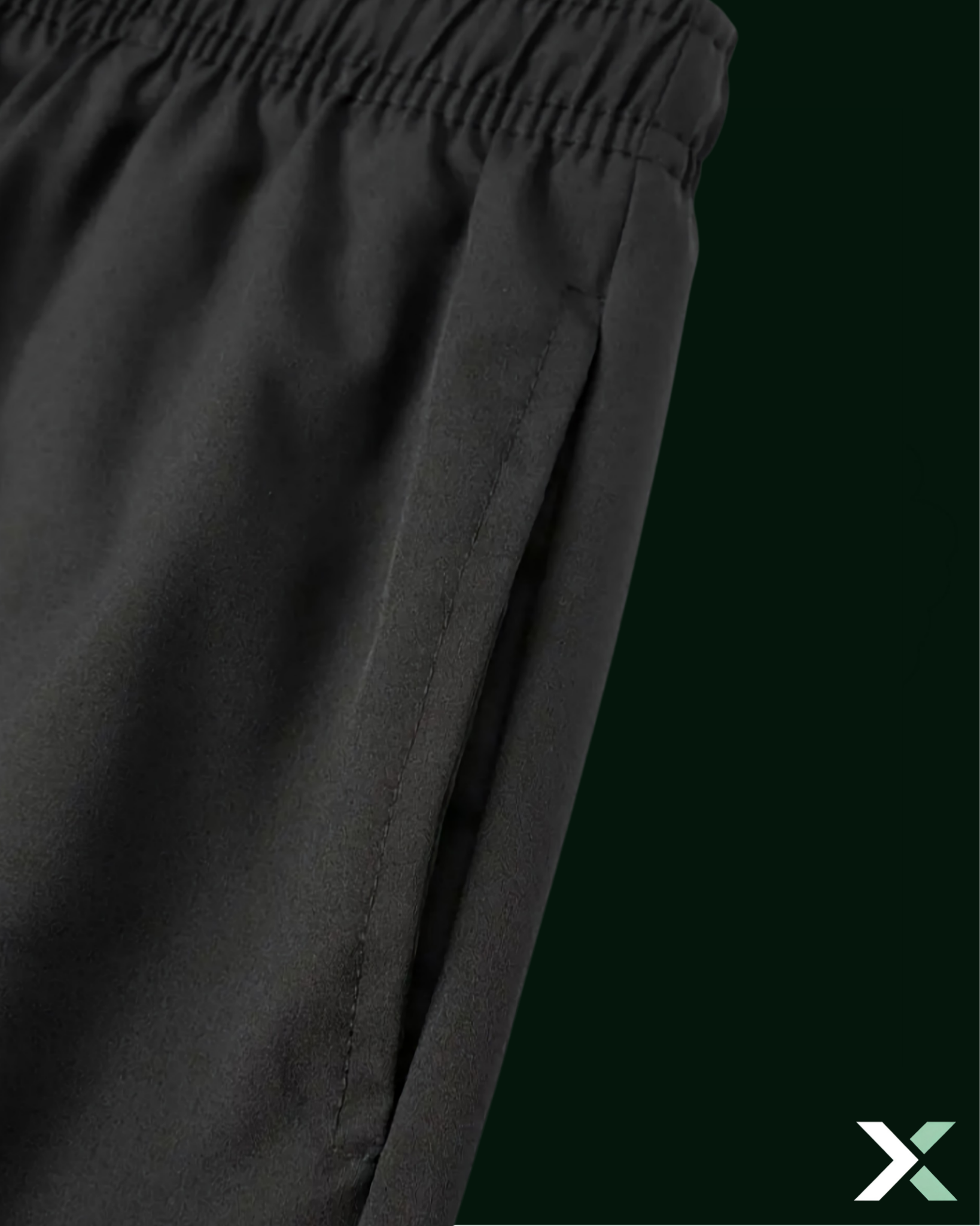 Gym Shorts Mid Length Black