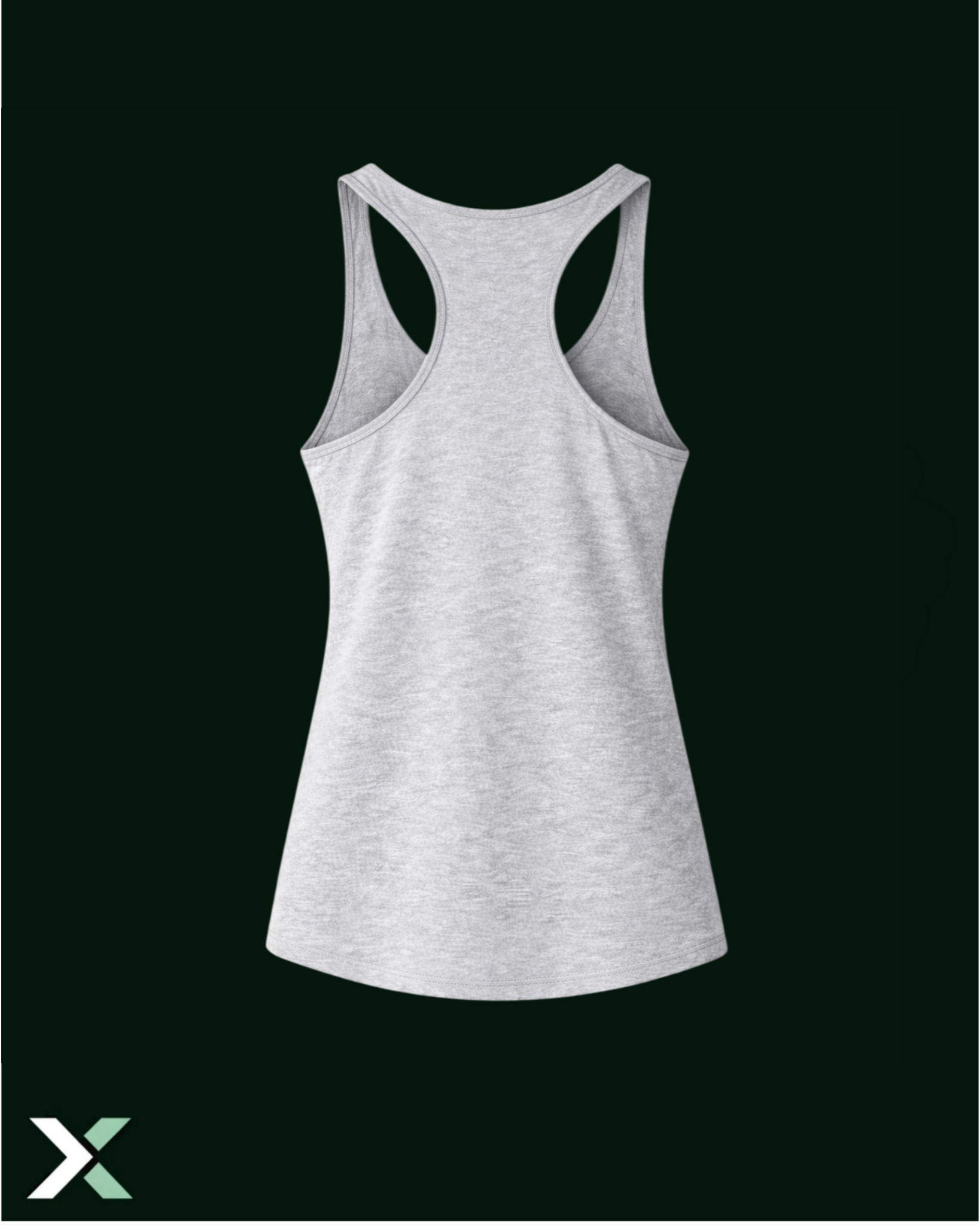 Gym Stringer Tank Grey