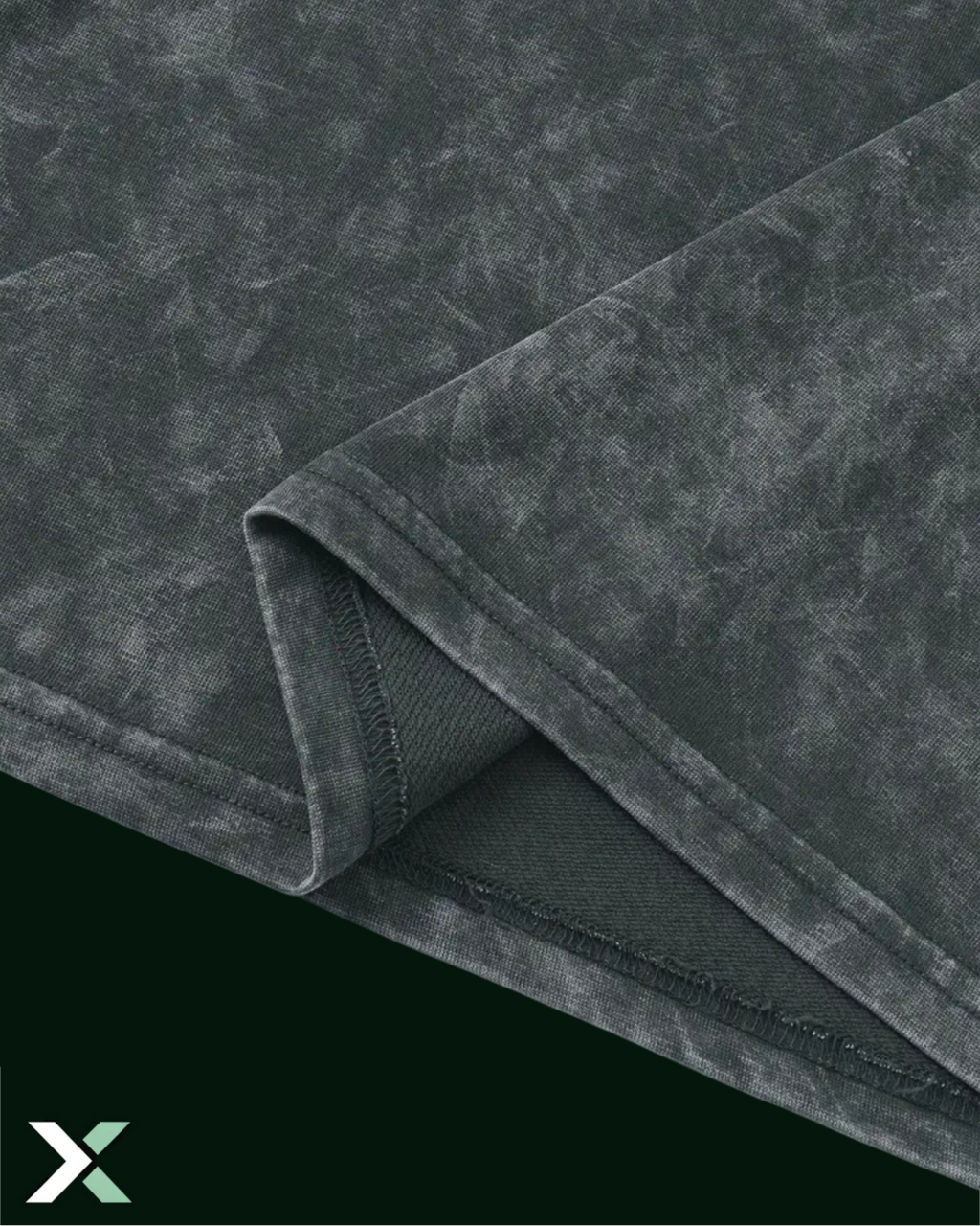 Oversized Graphic Tee "Matrix" Back Print