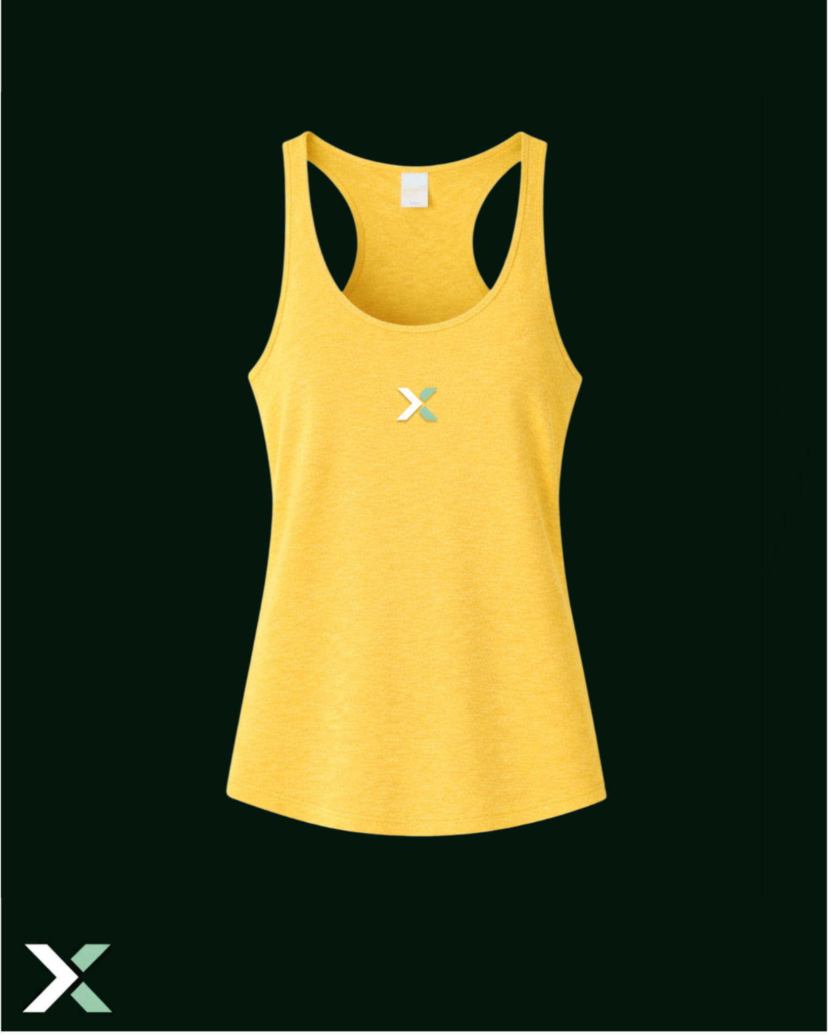 Gym Stringer Tank Yellow