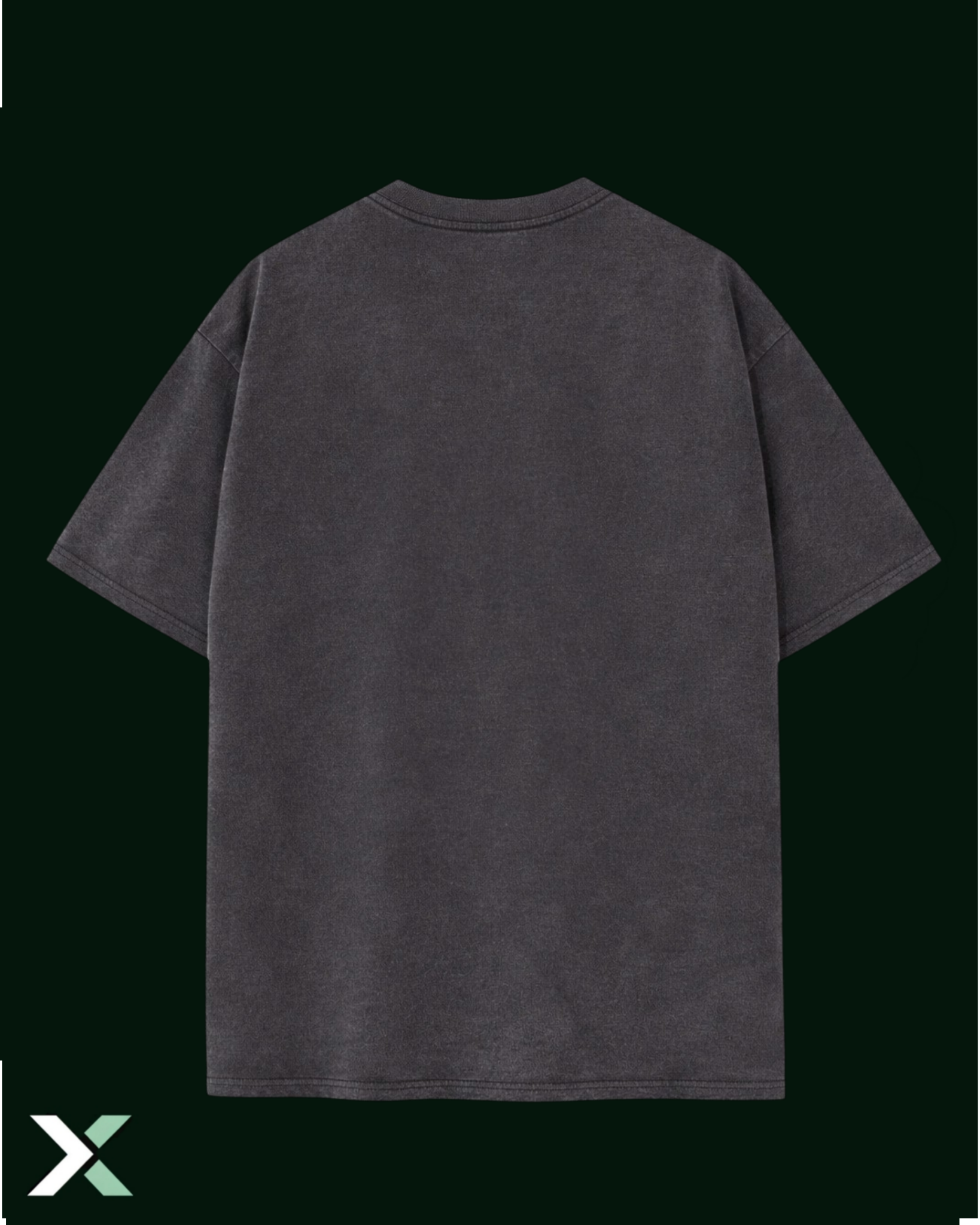 Oversized Graphic Tee "Space" Front Print