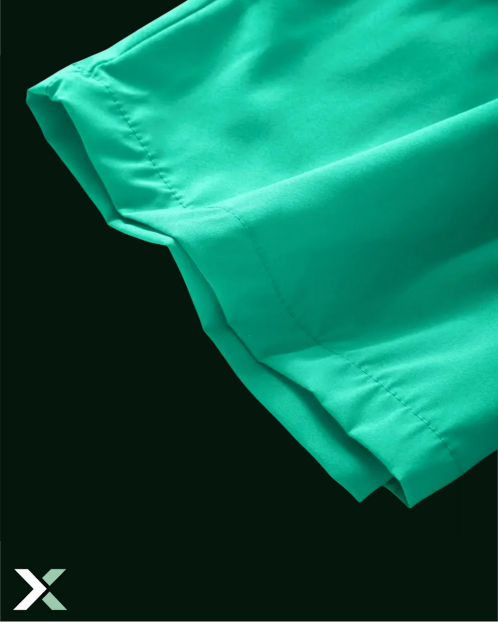 Gym Shorts Mid Length Mint Green