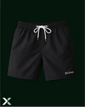 Gym Shorts Mid Length Black