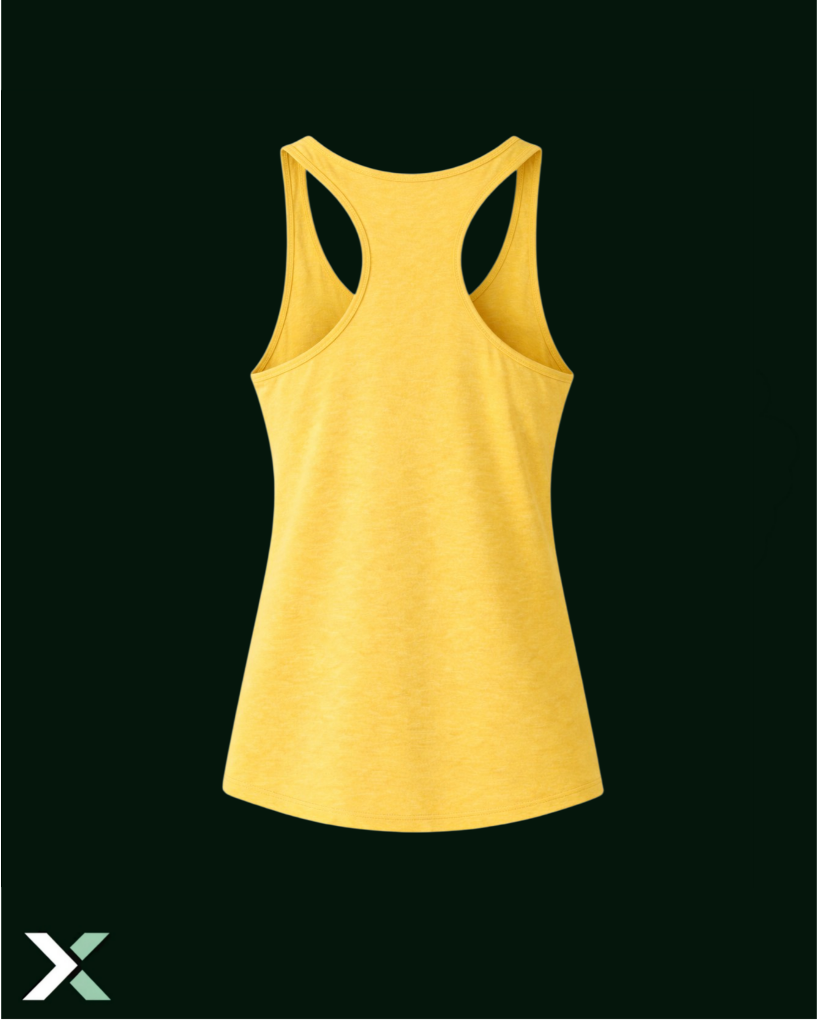 Gym Stringer Tank Yellow