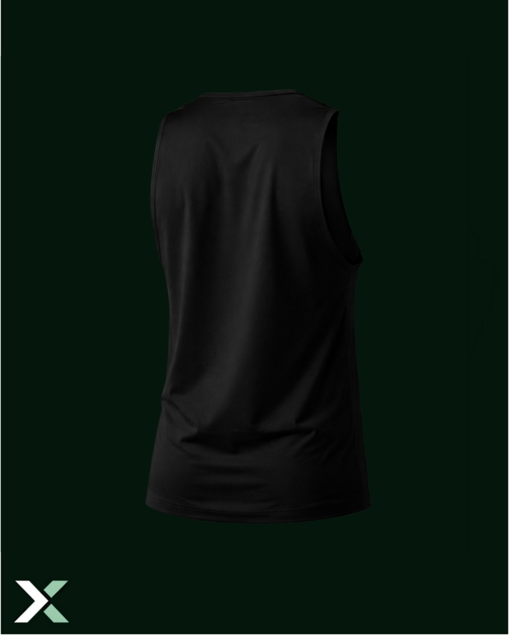 Gym Cut Off Tank Black