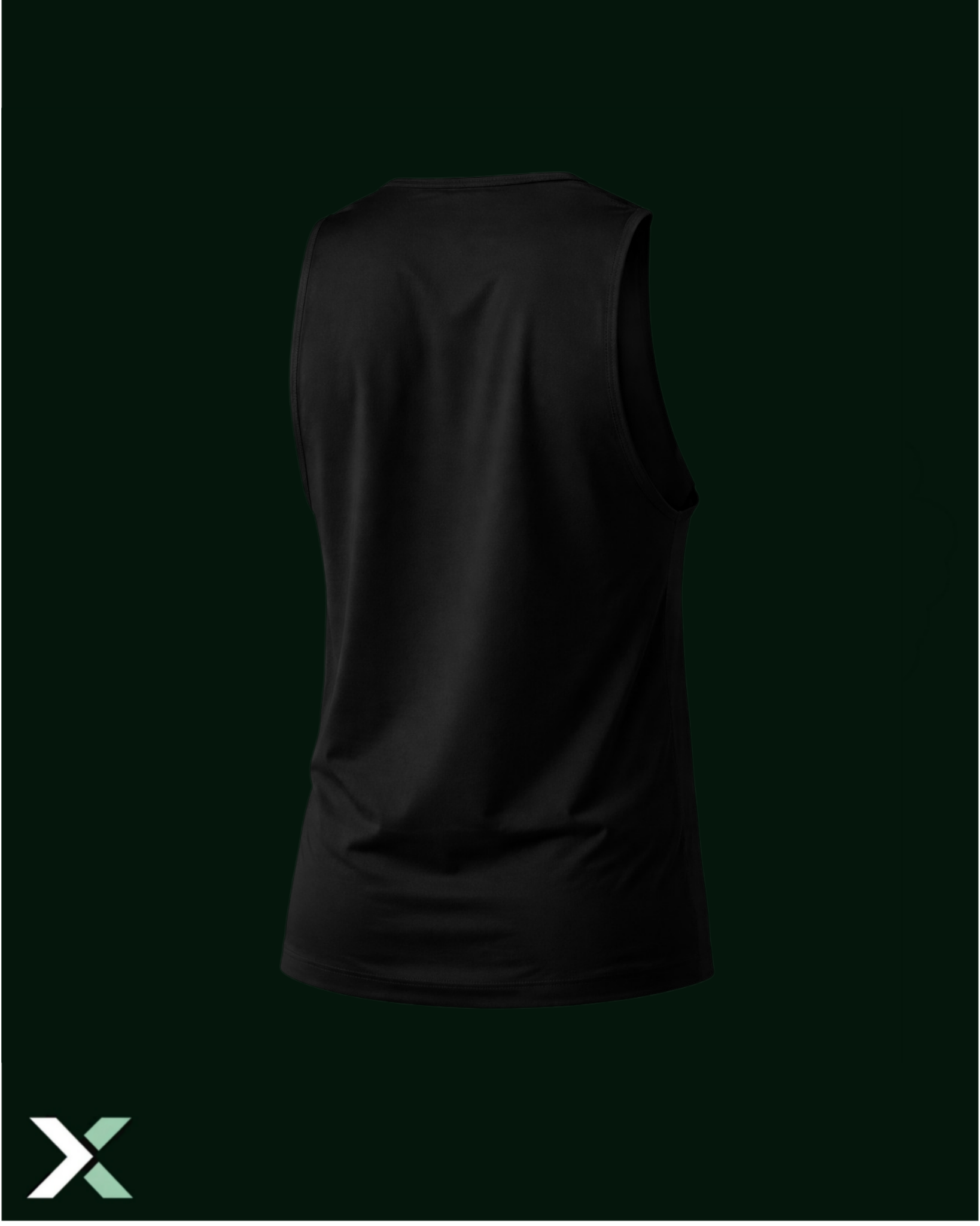 Gym Cut Off Tank Black